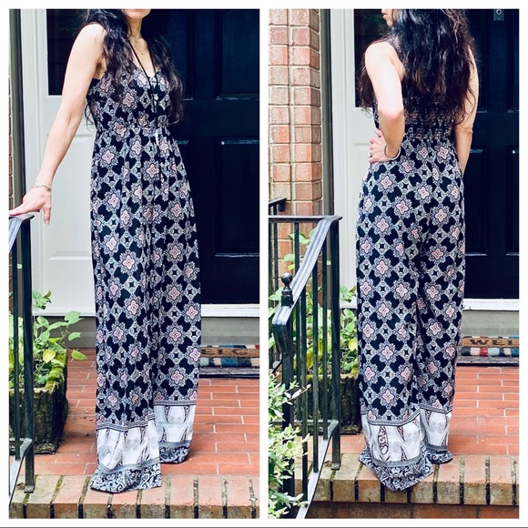 #03 GORGEOUS PRINT WIDE LEG TANK JUMPSUIT - Picture 16 of 16